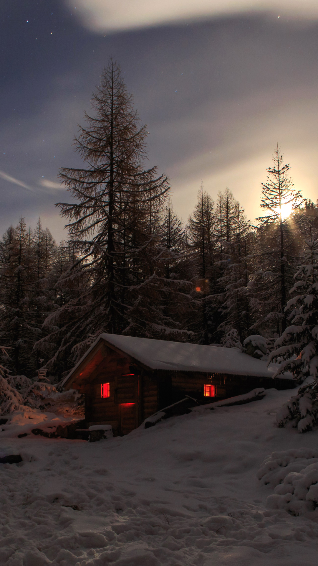 25++ Winter Cabin Wallpaper For iPhone