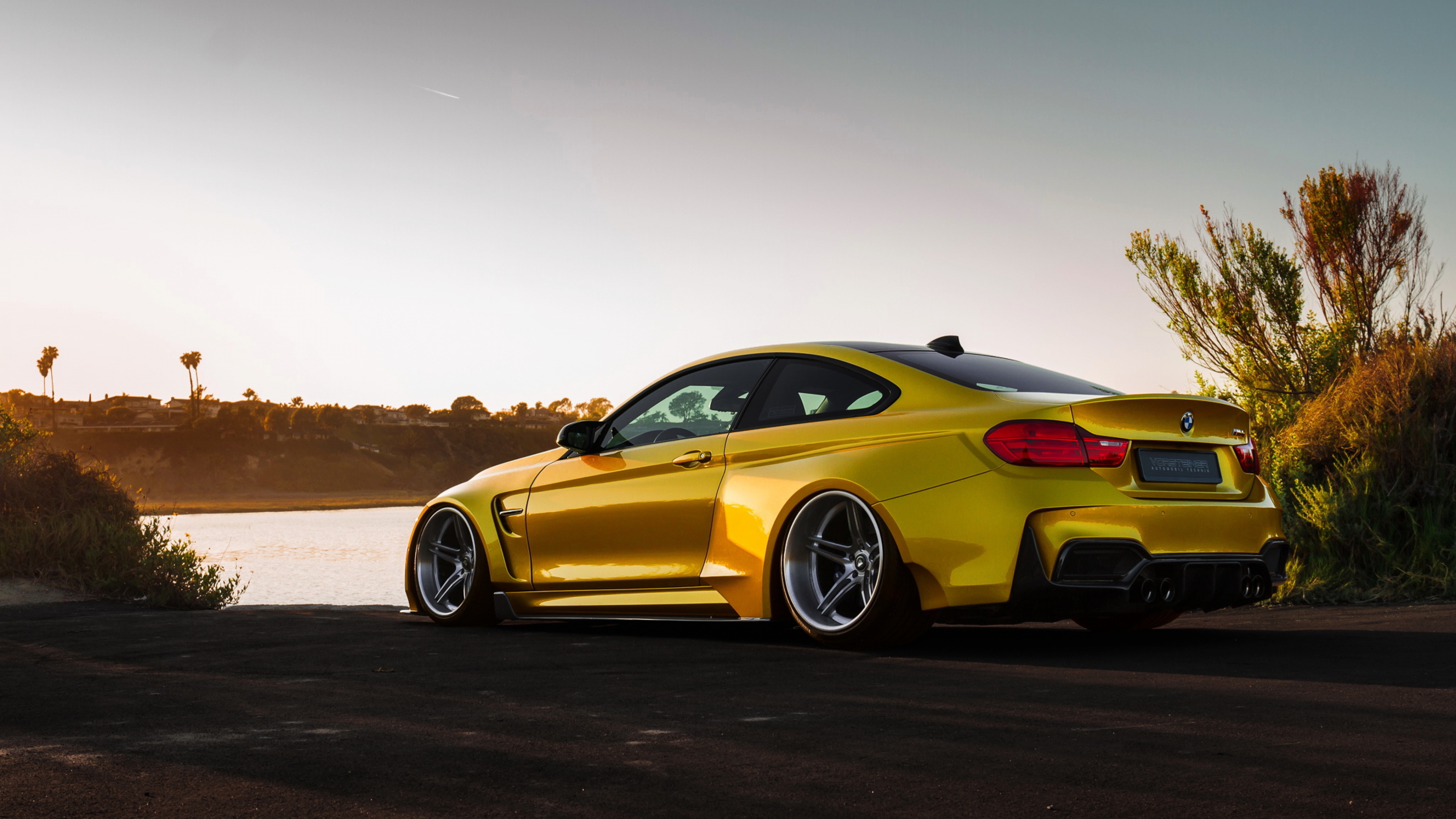Bmw M4 Vorsteiner Gold, HD Cars, 4k Wallpaper, Image, Background, Photo and Picture