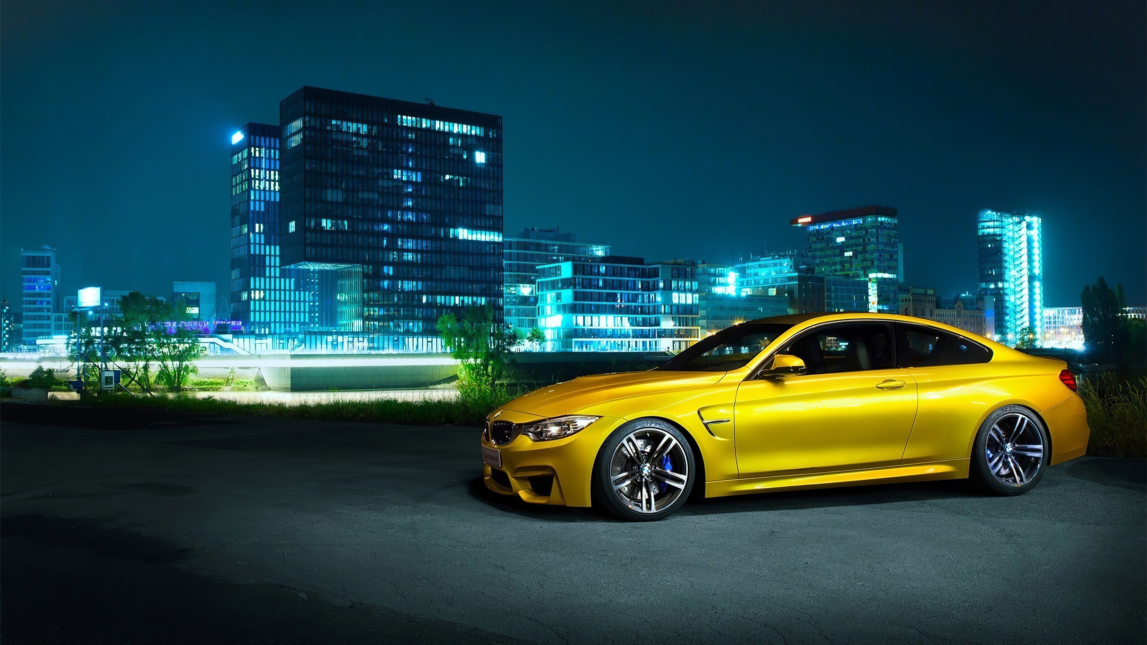 Yelllow Bmw M4 1280x1024 Resolution HD 4k Wallpaper, Image, Background, Photo and Picture