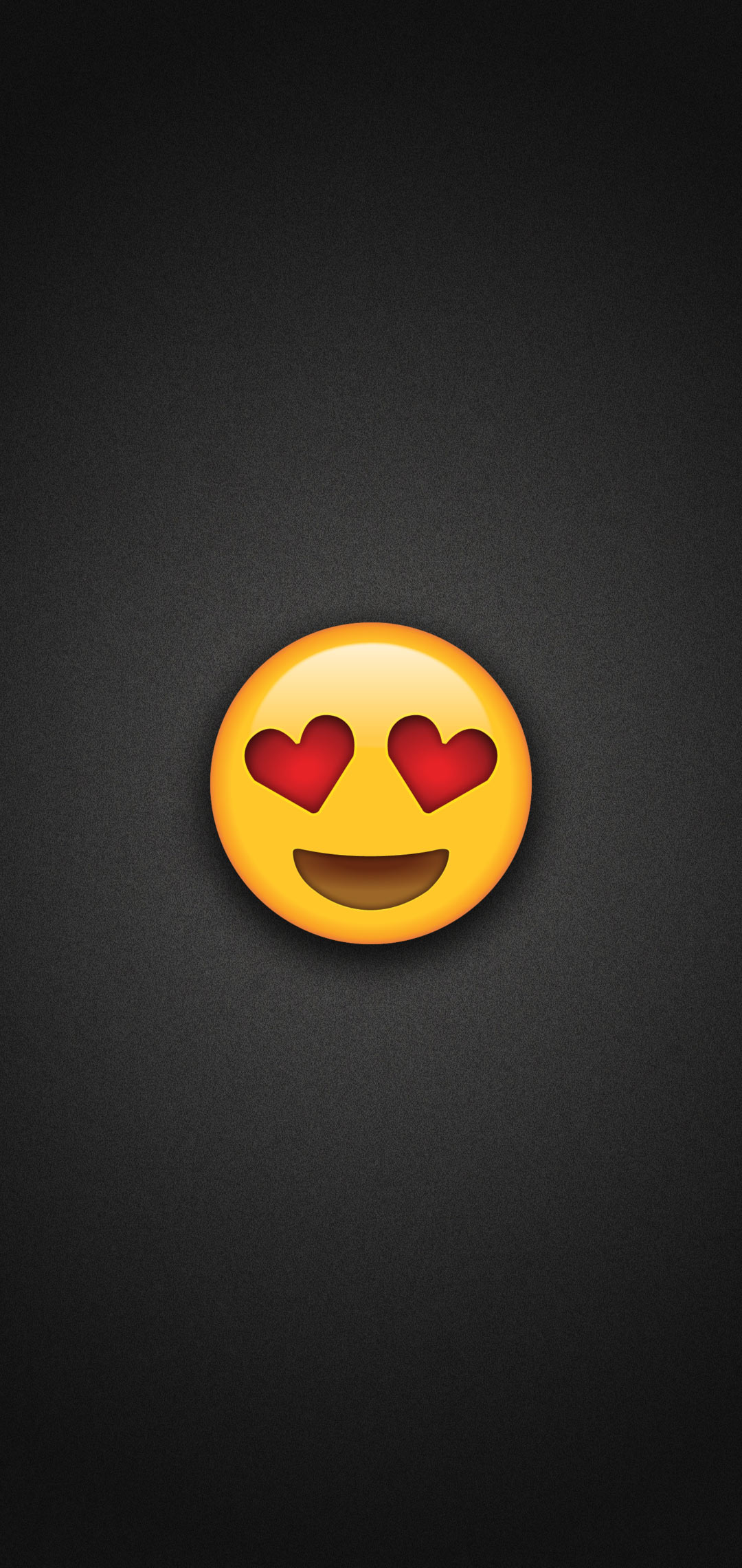 Heart Eyes Emoji Phone Wallpaper