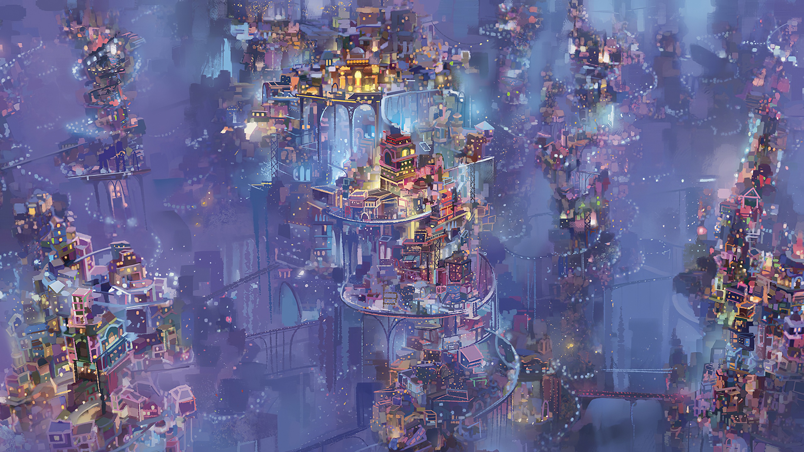 Wallpaper 4k Coco City Movie 4k Wallpaper