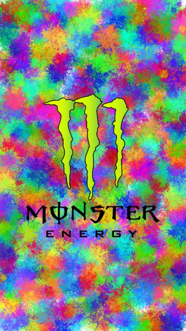Monster Logo iPhone Wallpaper