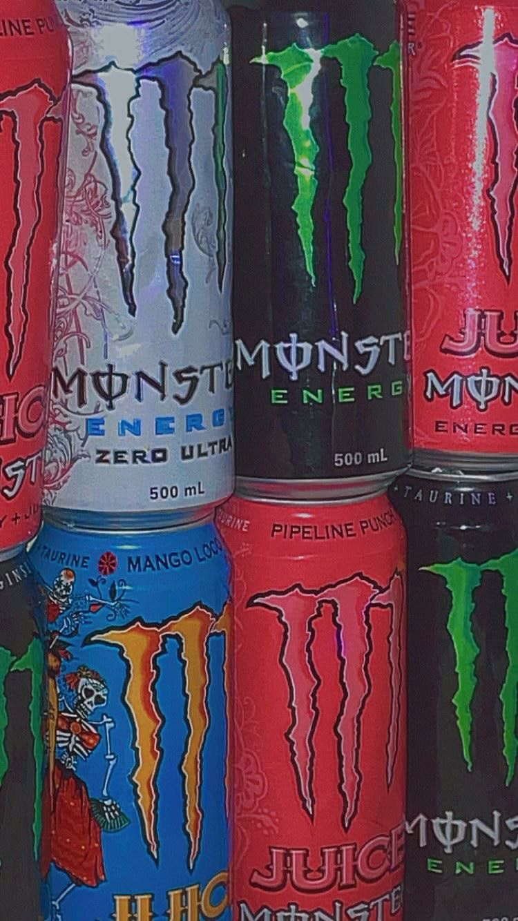 indie monster cans. Monster wall, Monster energy drink, Monster energy girls