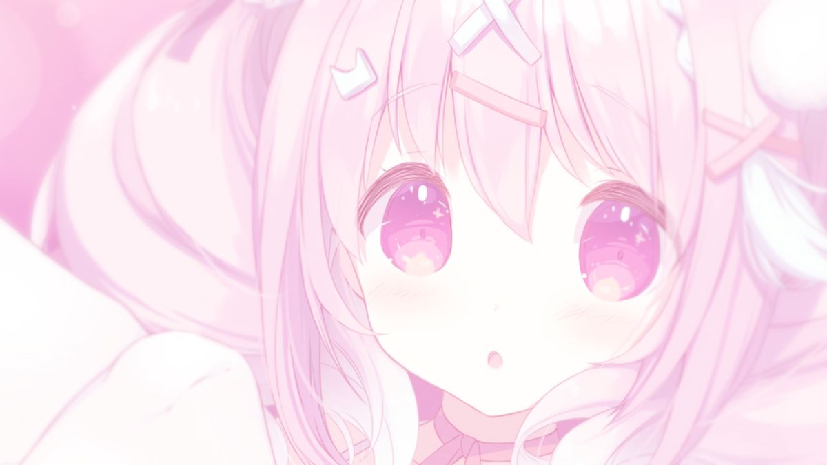 Pink Pastel Anime Girl Wallpapers - Wallpaper Cave