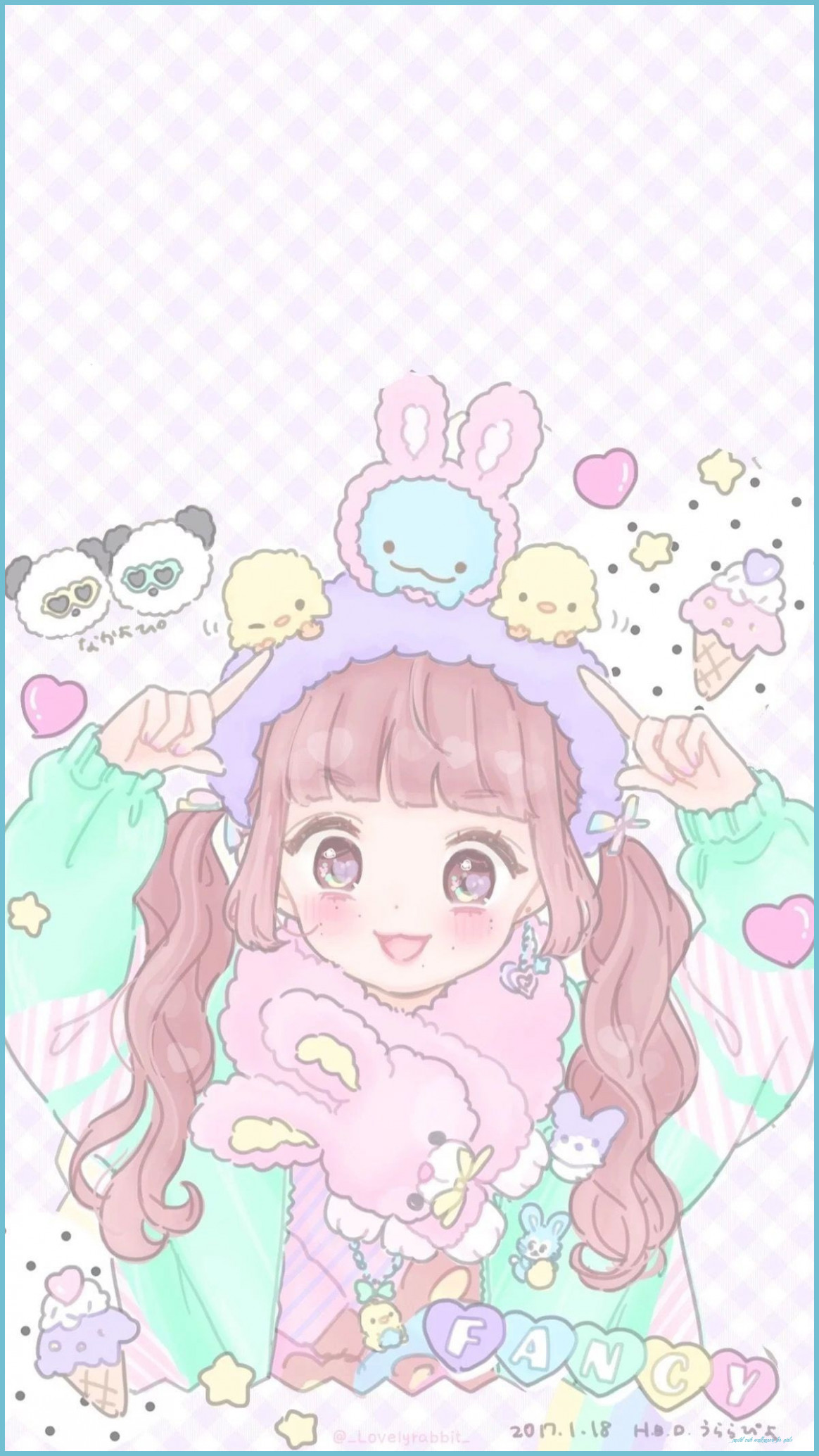 Pastel Anime Girl Wallpaper Cute Wallpaper For Girls