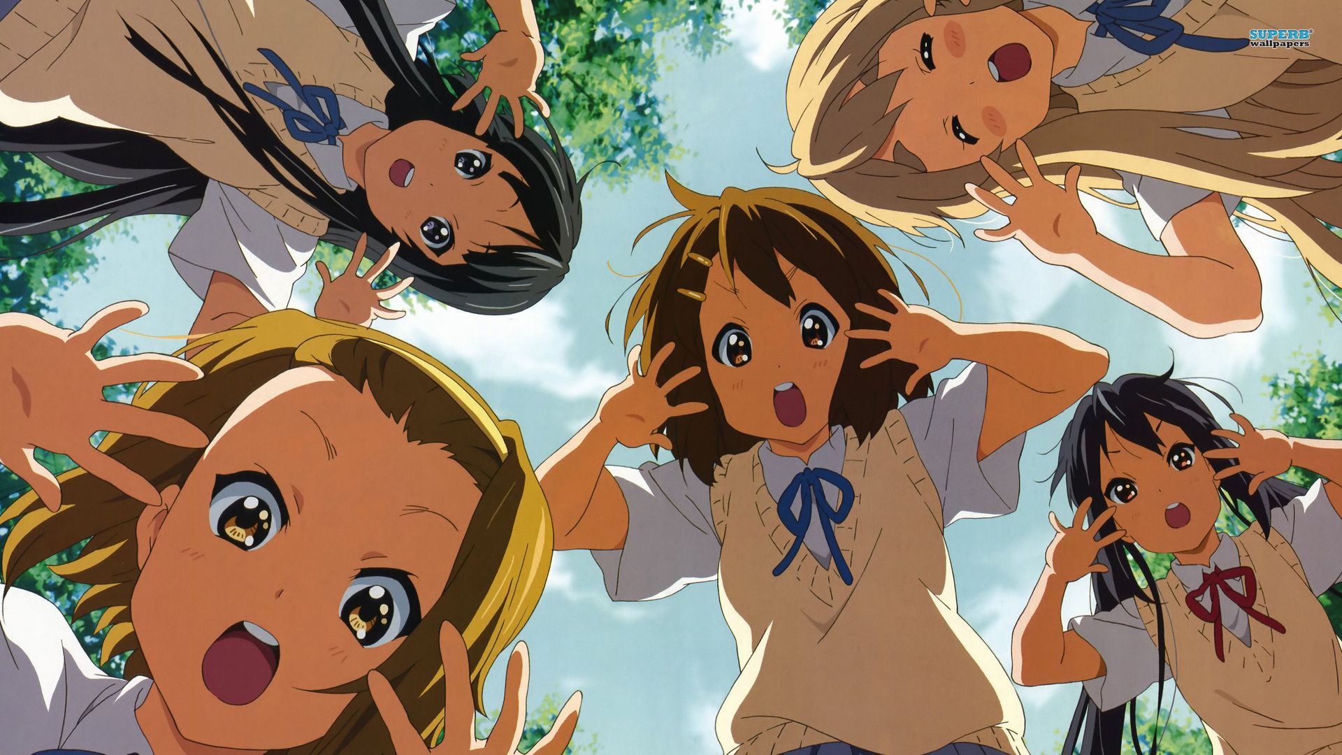 Azusa Nakano, K On!, Mio Akiyama, Ritsu Tainaka, Tsumugi Kotobuki, Yui Hirasawa HD Wallpaper & Background • 21159 • Wallur