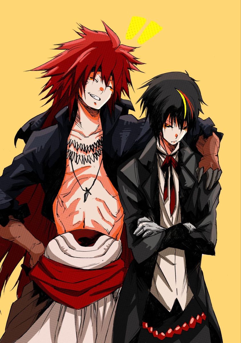 Guy and Diablo di 2021. Gambar karakter, Gambar manga, Seni anime