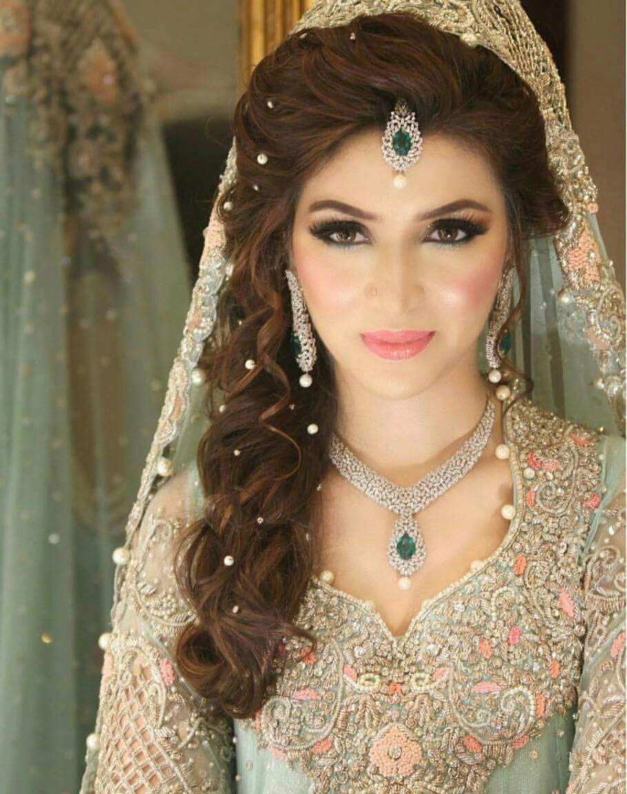 Bridal Hair Styles Pakistani