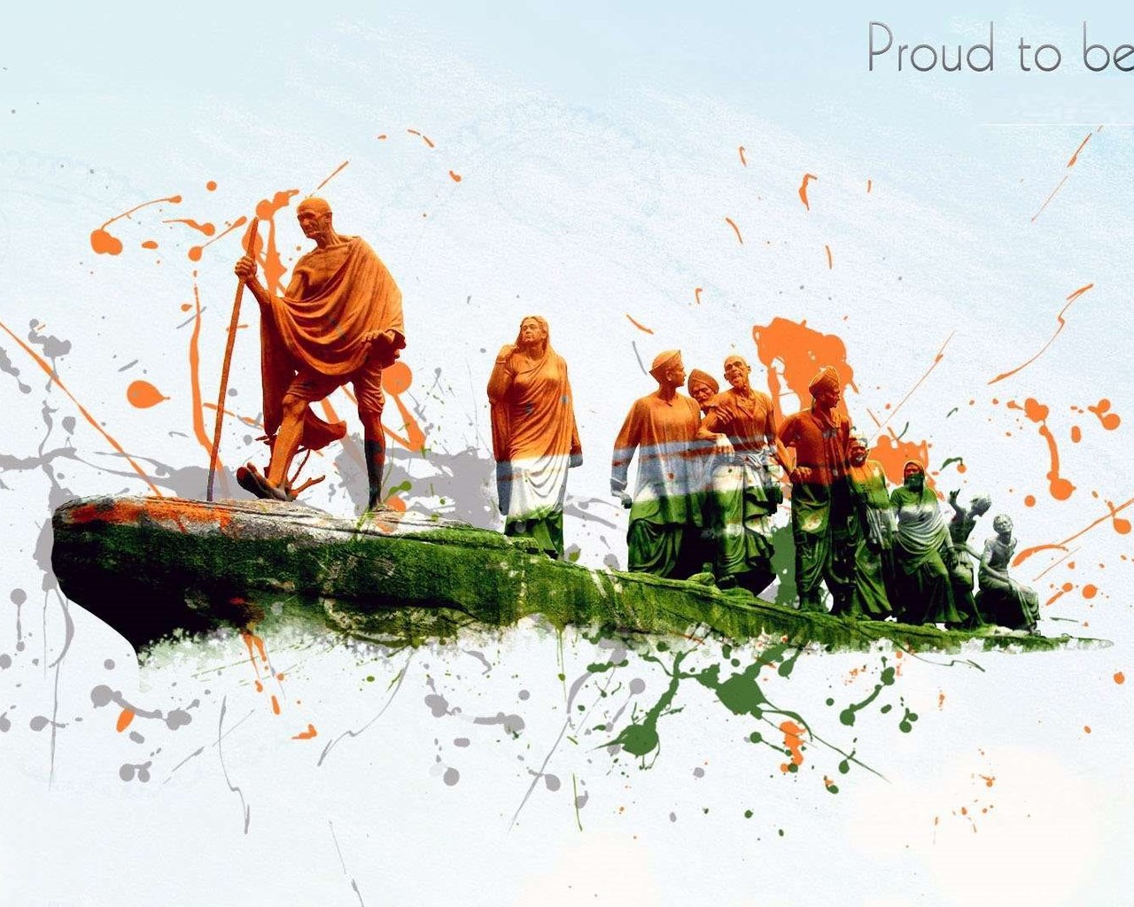Indian Flying Flag HD Wallpaper Happy Independence Day Image. Desktop Background