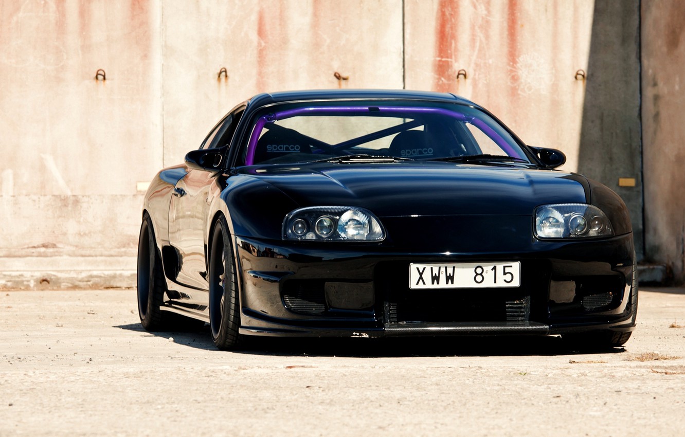 Wallpaper Machine, Black, Toyota, Car, Car, Black, Supra, Wallpaper, Beautiful, Sport, Toyota, Supra, JDM, Wallpaper, Front image for desktop, section toyota