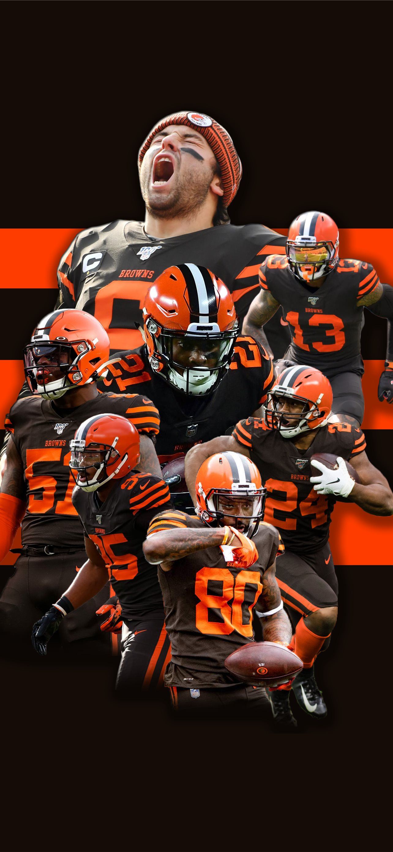 Best Cleveland browns iPhone HD Wallpaper