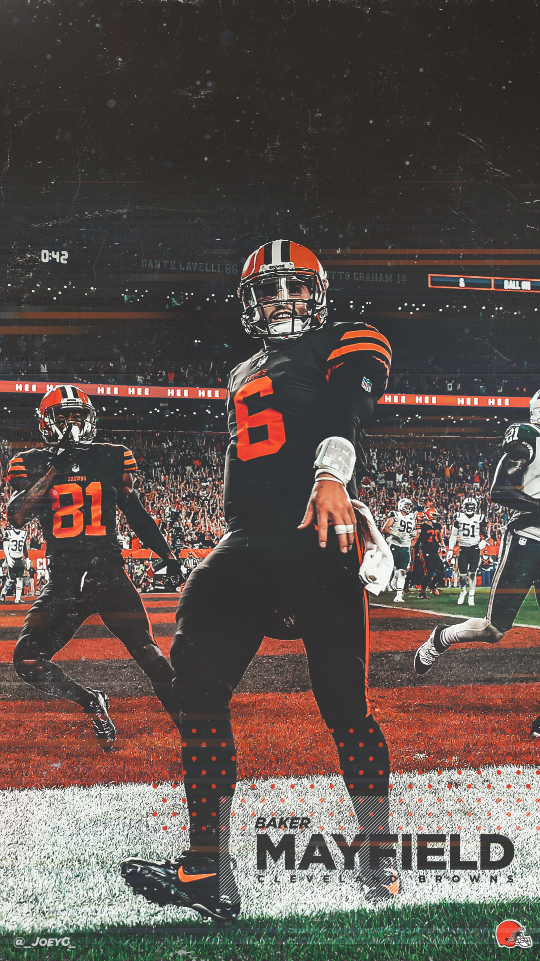 Cleveland Browns iPhone Wallpaper