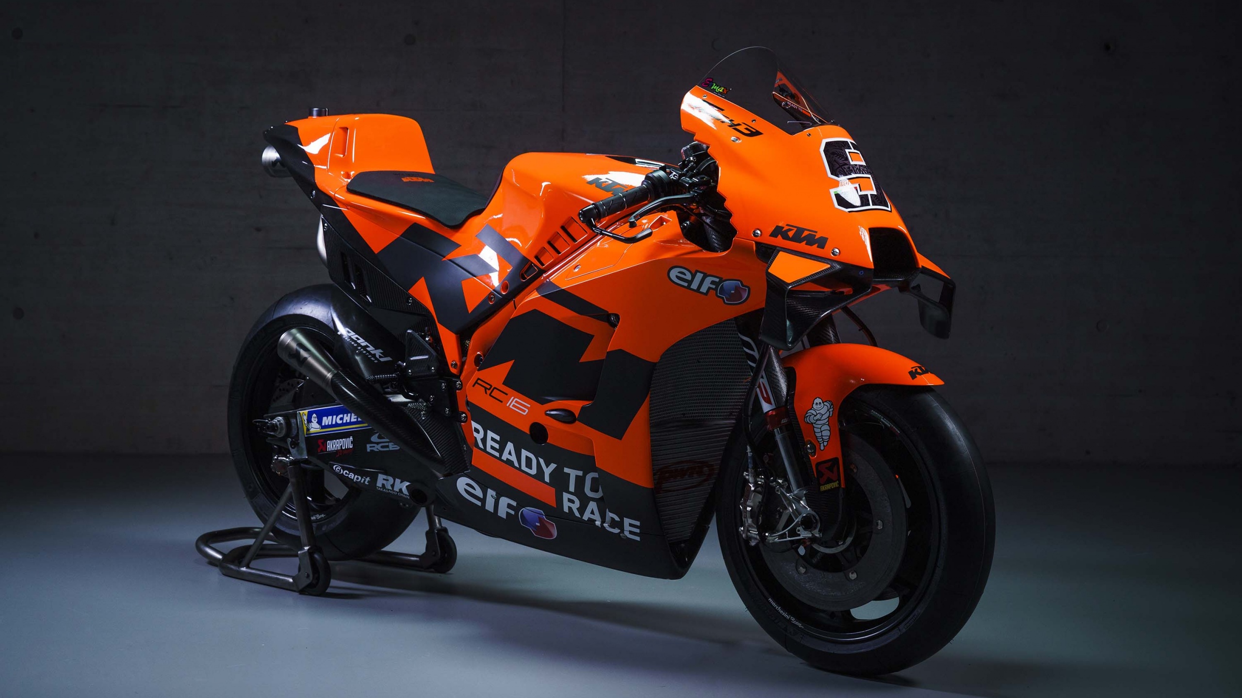 KTM RC16 Wallpaper 4K, MotoGP bikes, Tech Bikes