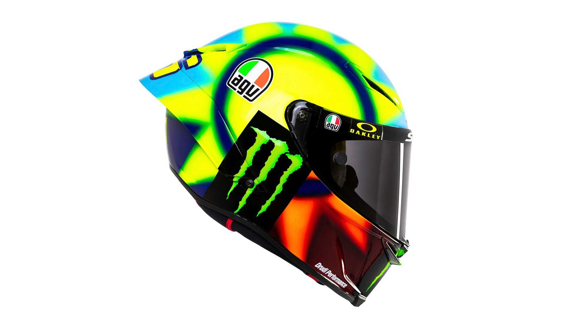Hear the Story Behind Valentino Rossi's New Soleluna 2021 Helmet