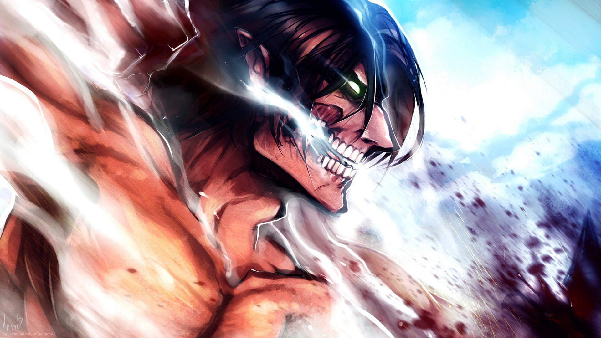 Attack on Titan Wallpaper 4K, Final battle, Shingeki no Kyojin