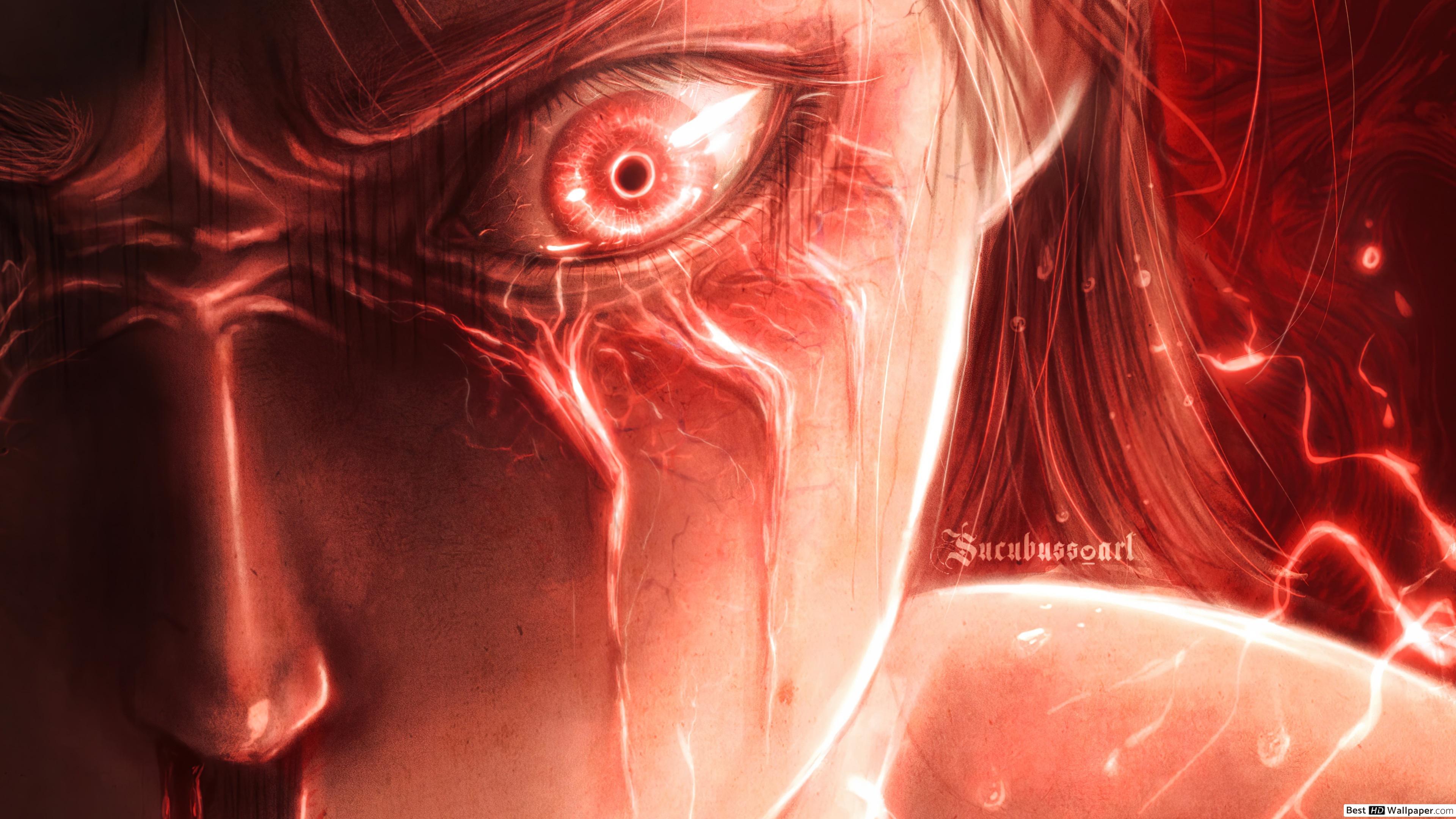 attack on titan eren titan form wallpaper