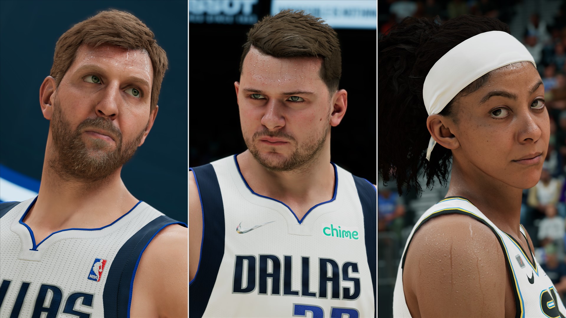 NBA 2K22: First In Game Look At Cover Athletes Luka Doncic, Dirk Nowitzki And Canadace Parker As Part Of New Features. NBA.com Australia. The Official Site Of