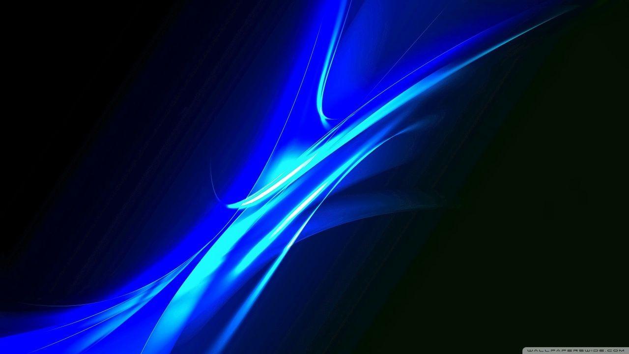 Blue Neon Light HD desktop wallpaper, High Definition