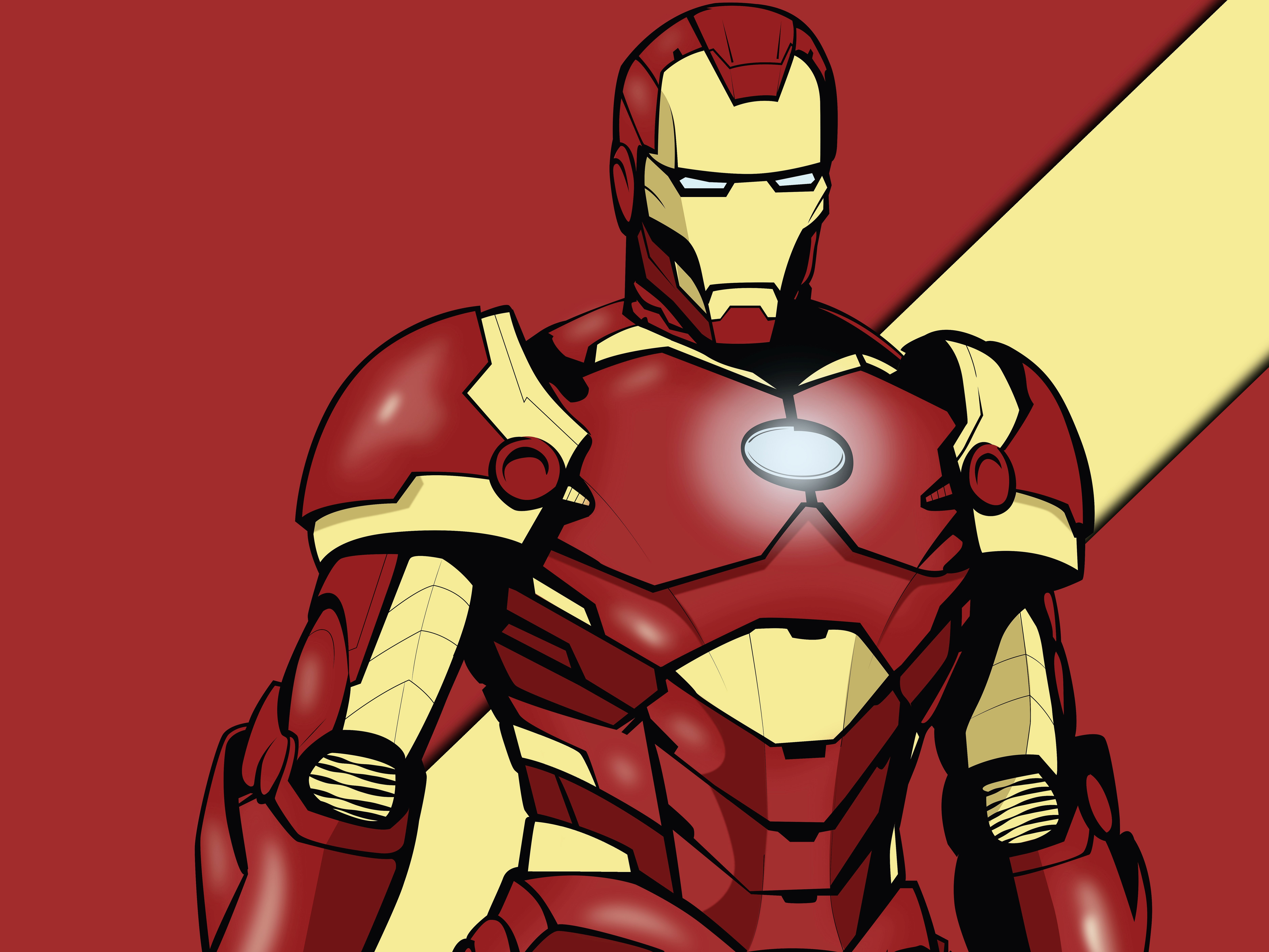 Iron Man Cartoon Wallpapers.