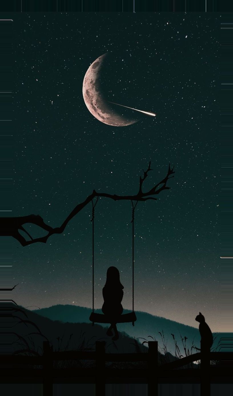 Best Night Sky Women Wallpapers - Wallpaper Cave