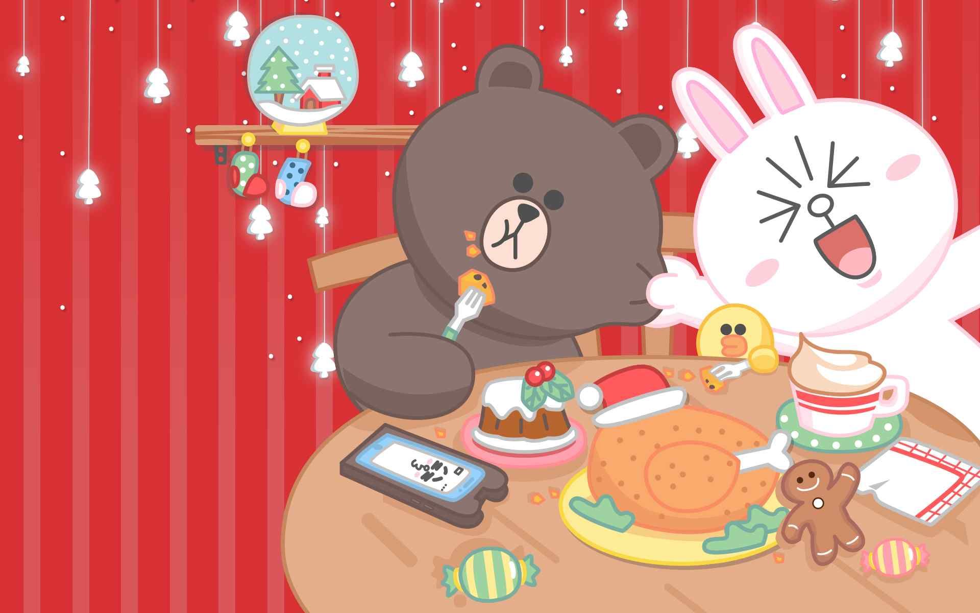 Line Friends PC Wallpaper