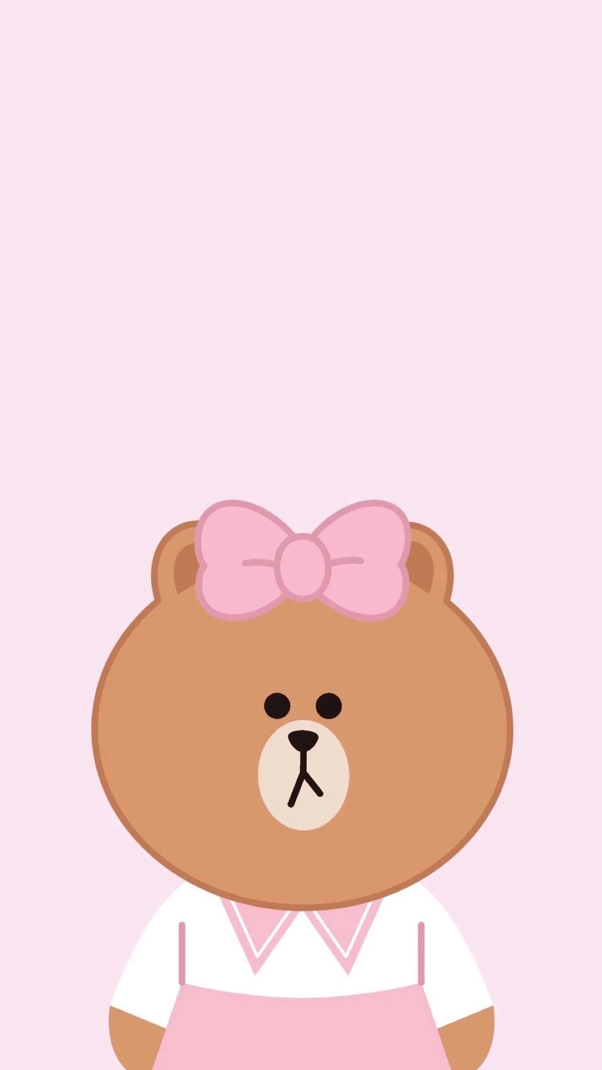 Line Brown Wallpaper