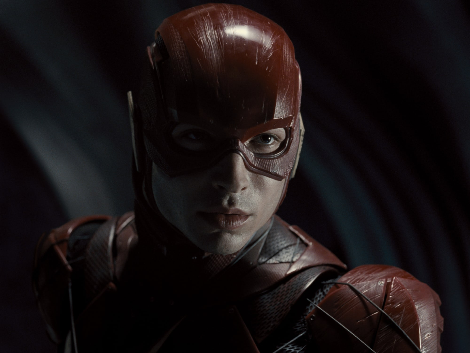 The Flash: Ezra Miller's Scarlet Speedster Dons New Suit In Jaw Dropping First Look Set Photo