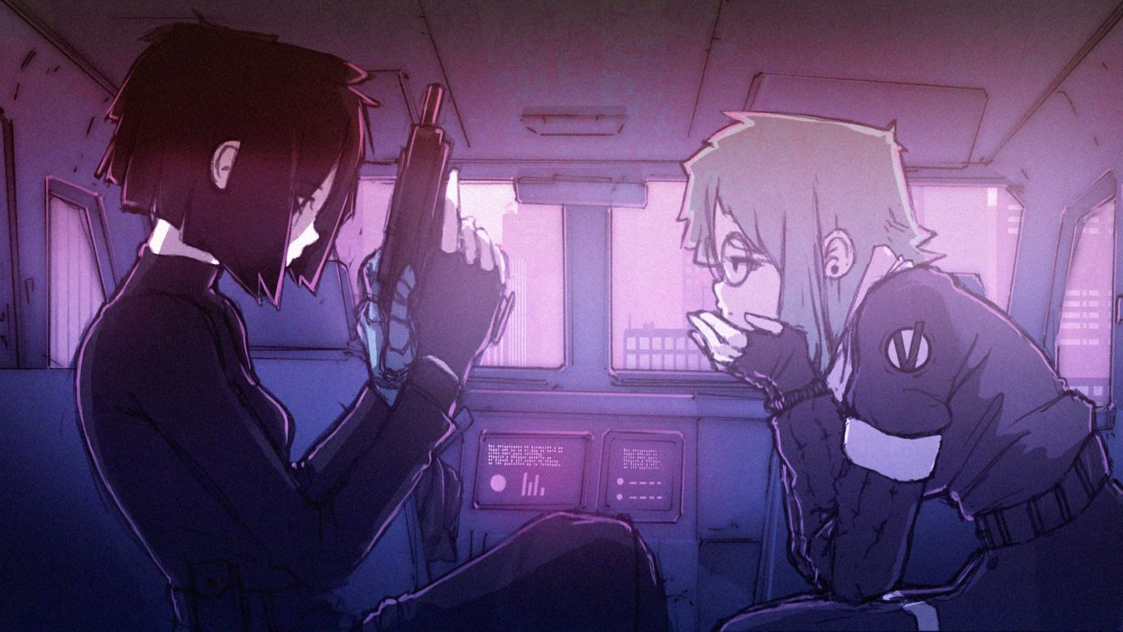 Synergia Visual Novel Holds True to Cyberpunk Style. Nano Gaming News