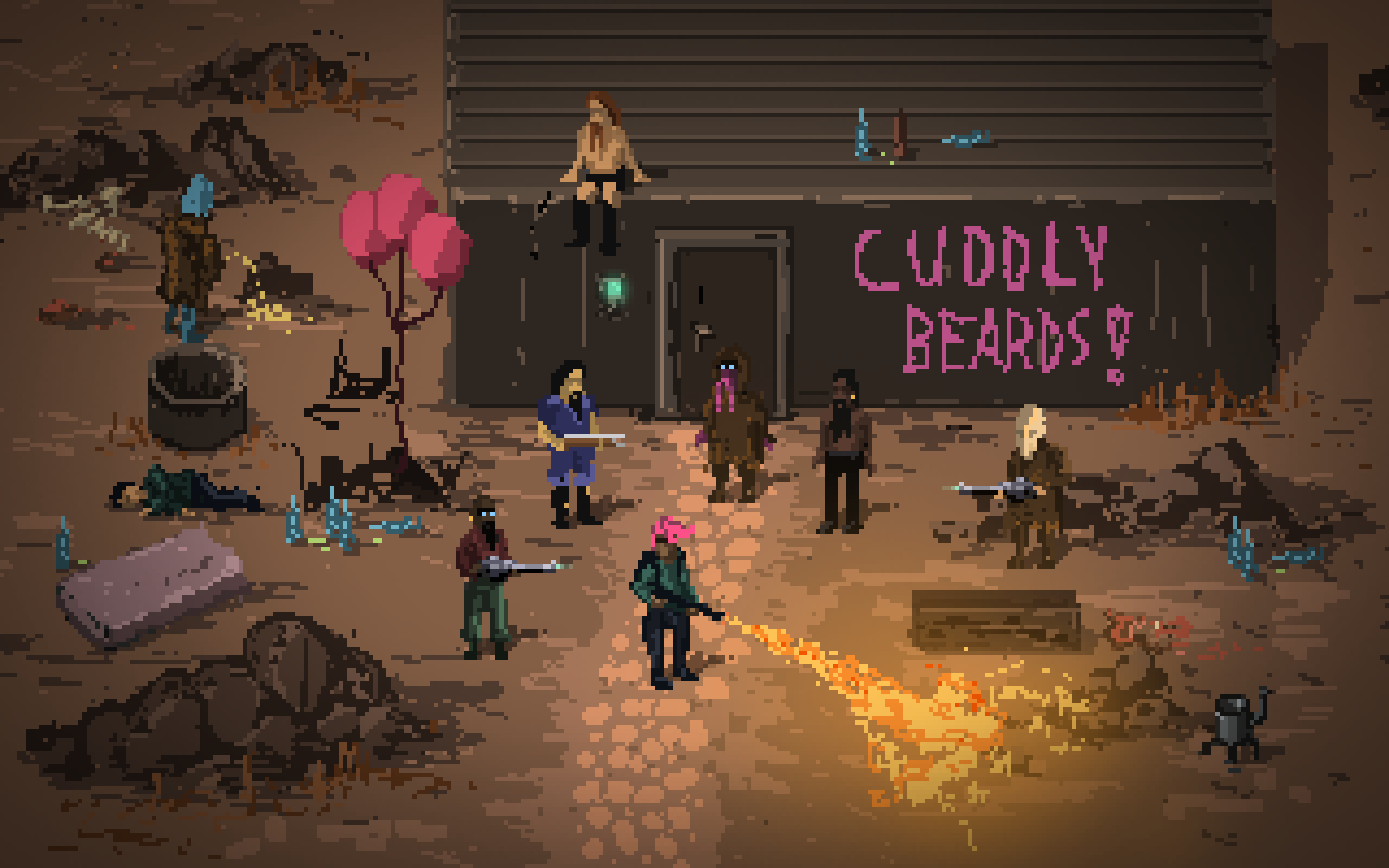 Post Apocalyptic RPG Death Trash Looks Seriously Cool
