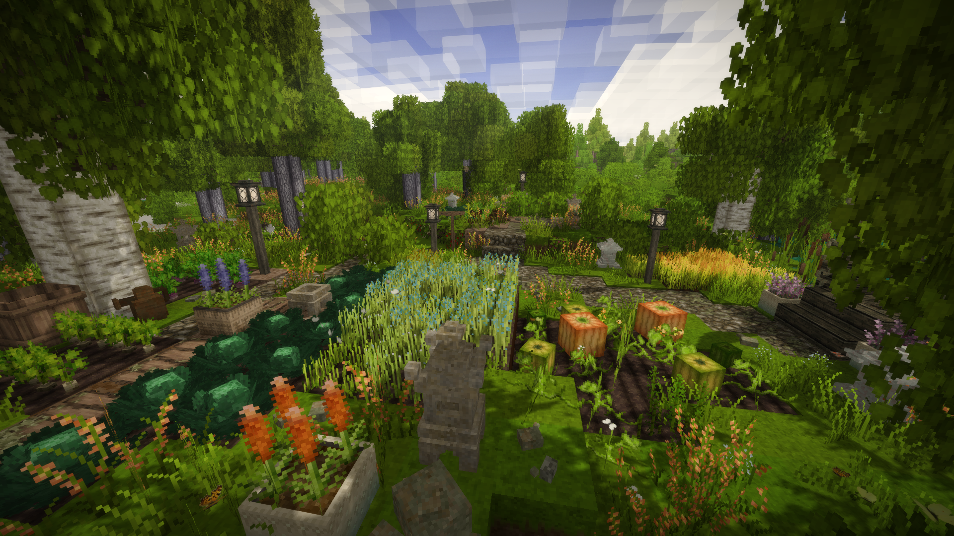 A garden in Vintage Story ( /)