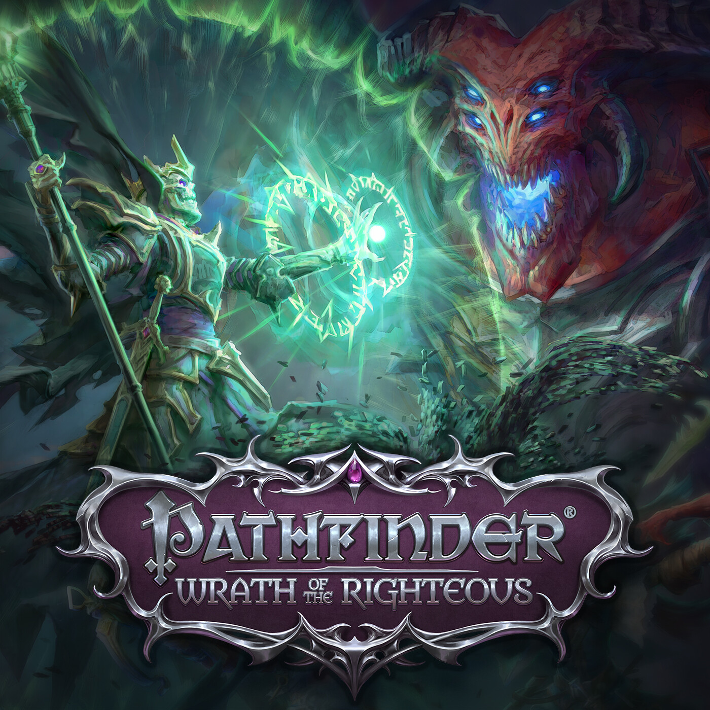 Pathfinder: Wrath of the Righteous Key art, Anton Lavrushkin