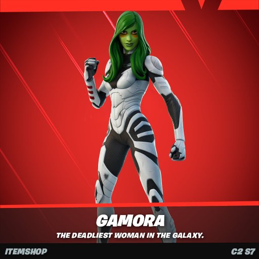 Gamora Fortnite wallpaper