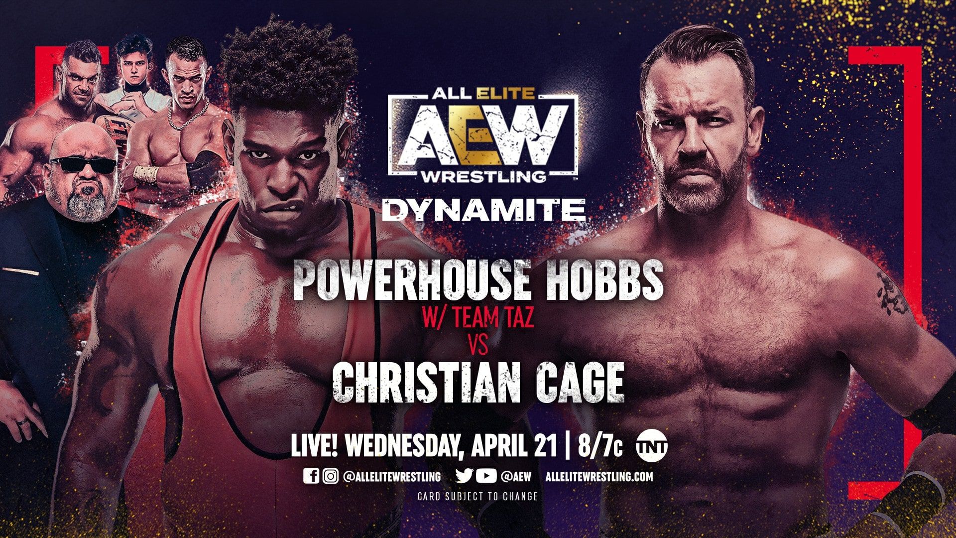 AEW Dynamite Results: Christian Cage Defeats Powerhouse Hobbs Via The Killswitch