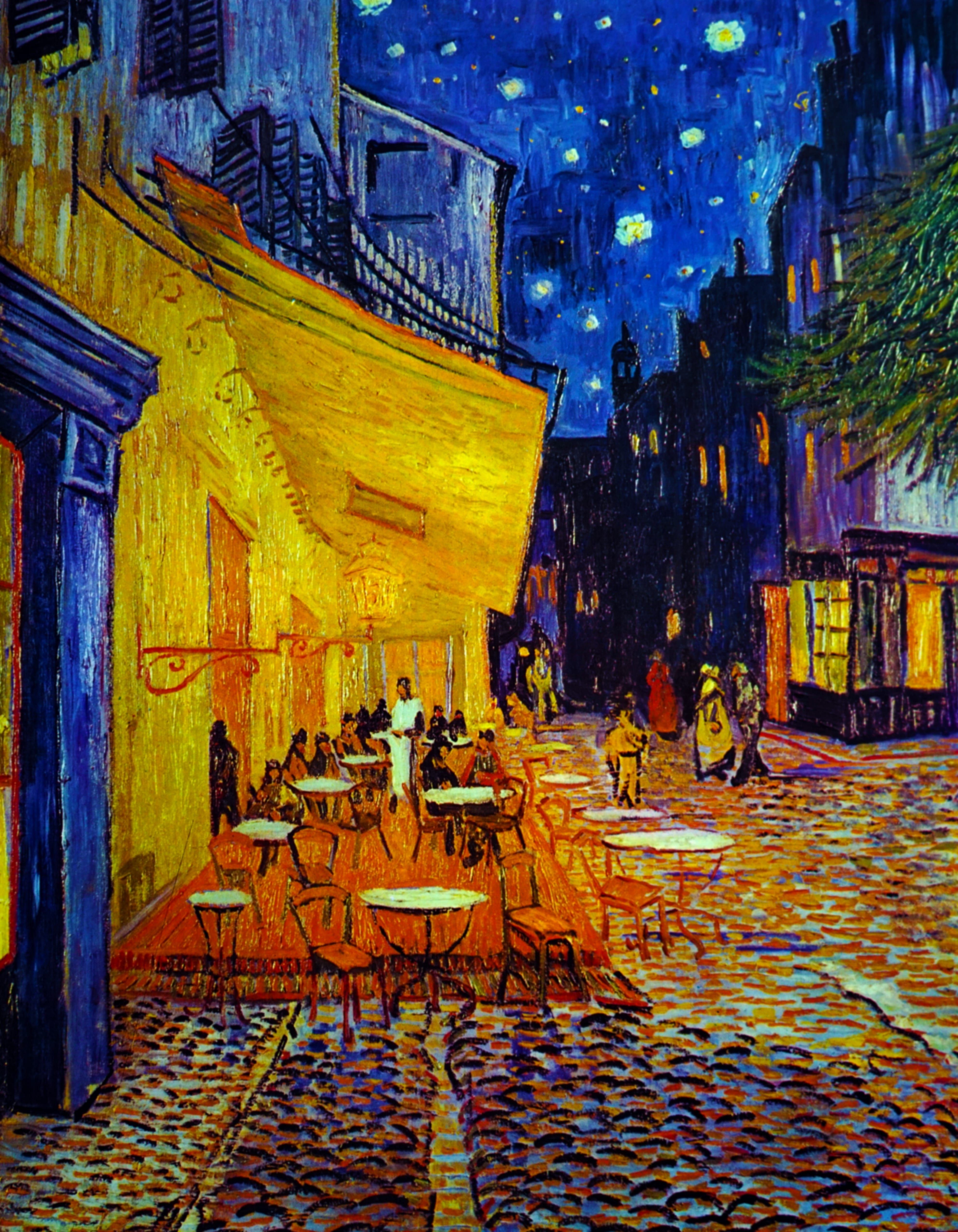 Van Gogh's 'Cafe Terrace at Night' the Subject of Twitter Debate