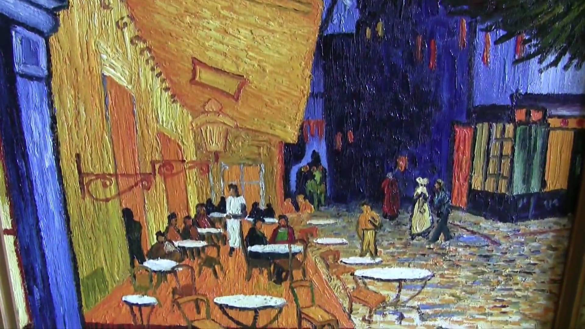 Van Gogh Cafe Terrace At Night Wallpaper