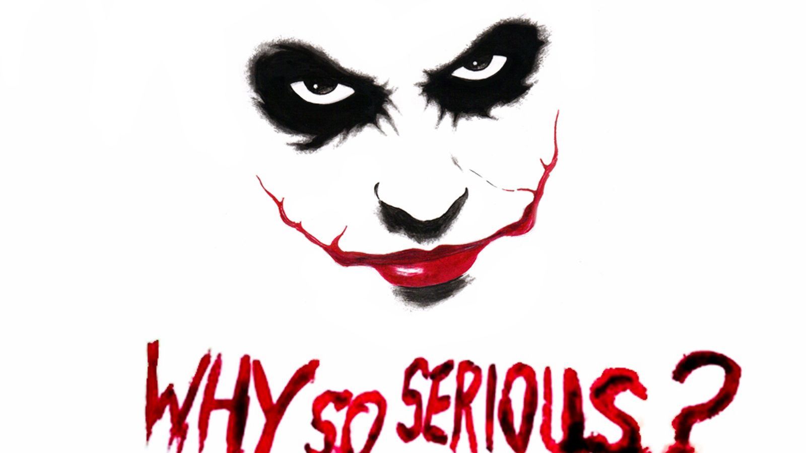 Batman Joker Wallpaper Why So Serious