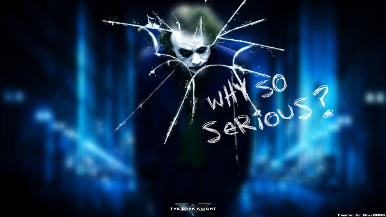 Joker Why So Serious Wallpaper HD