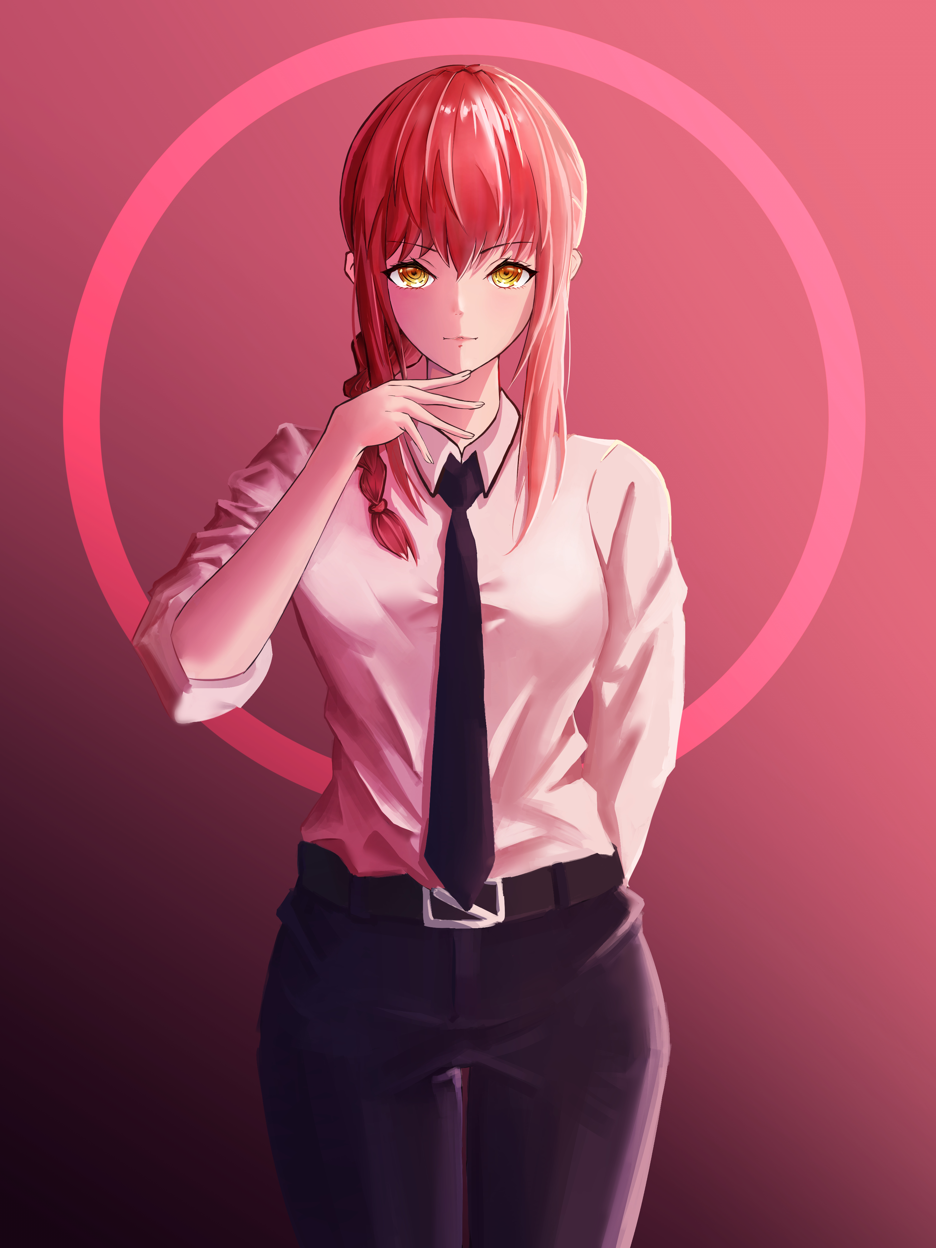 Makima (Chainsaw Man) Mobile Wallpaper Anime Image Board