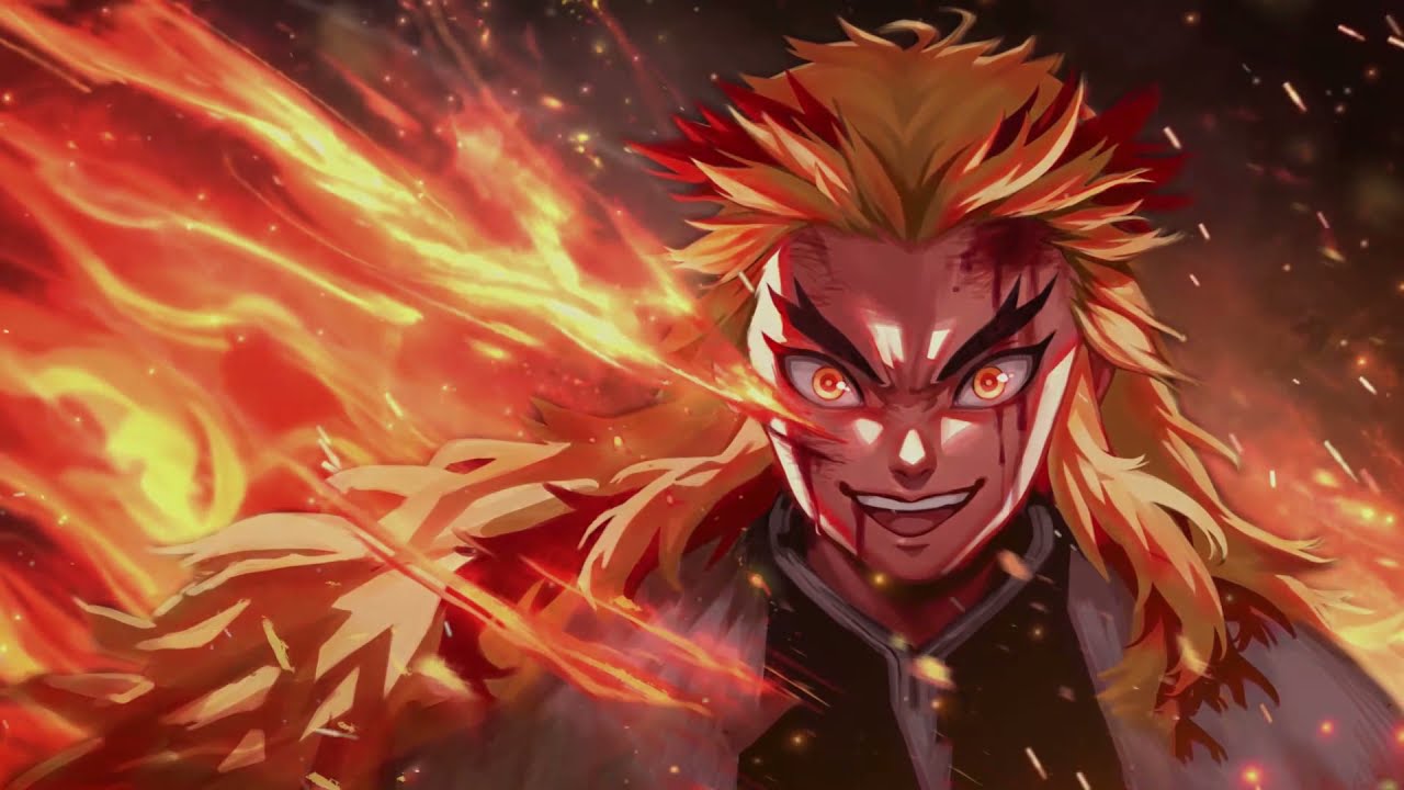 Demon Slayer: Kimetsu No Yaiba. Rengoku [wallpaper]
