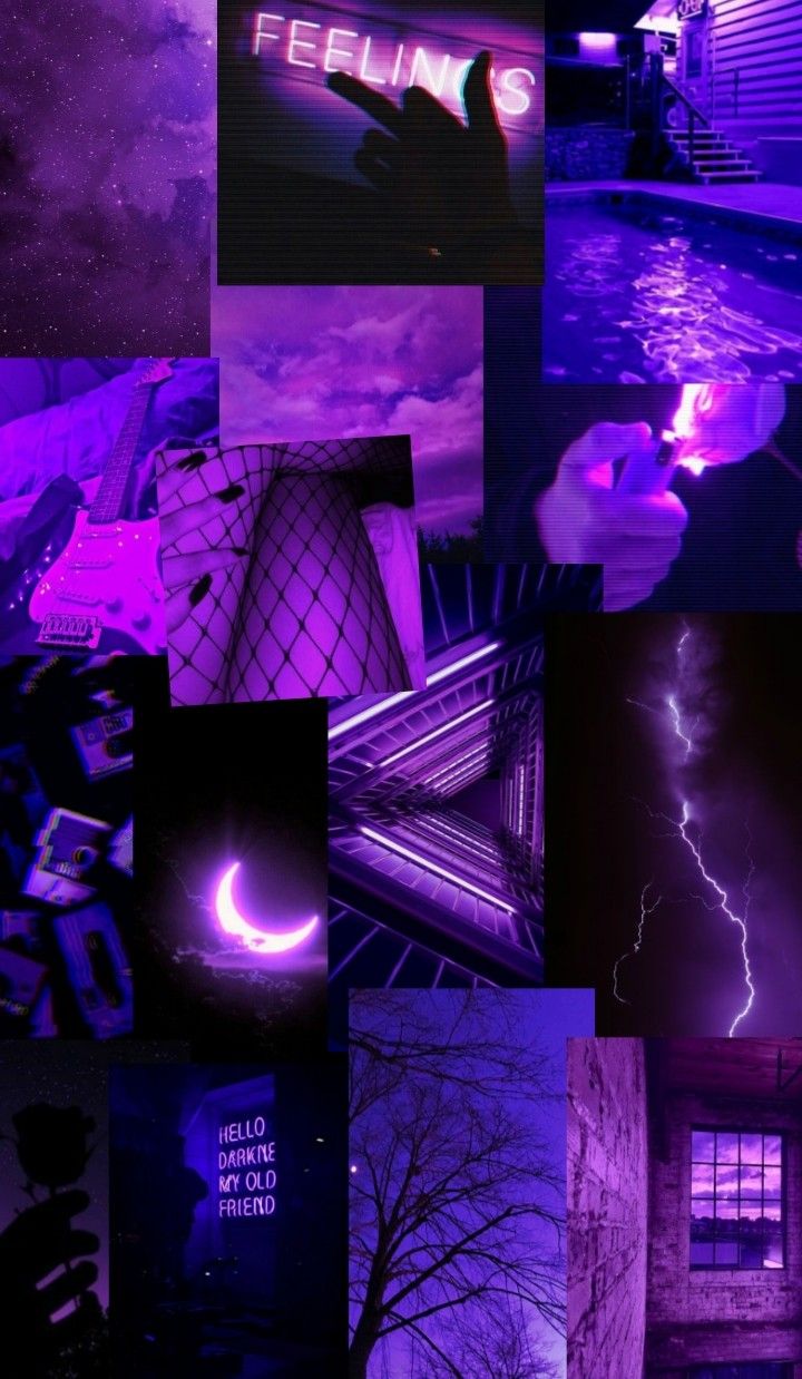 Purple Aesthetic. iPhone wallpaper landscape, Pretty wallpaper iphone, Wallpaper iphone neon