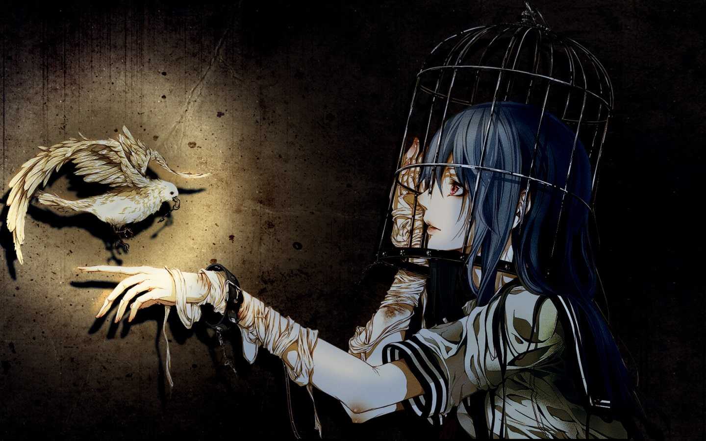 Anime Gothic Girl Wallpaper Free HD Wallpaper