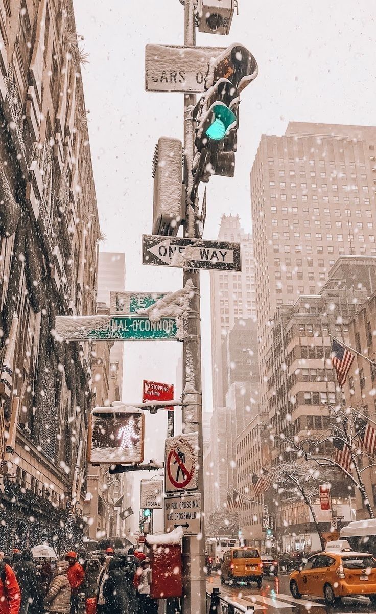 Winter New York City HD Wallpaper