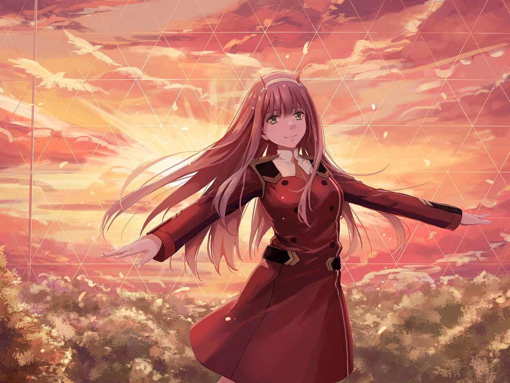 Darling In The FranXX Anime 1024x768 Resolution HD 4k Wallpaper, Image, Background, Photo and Picture