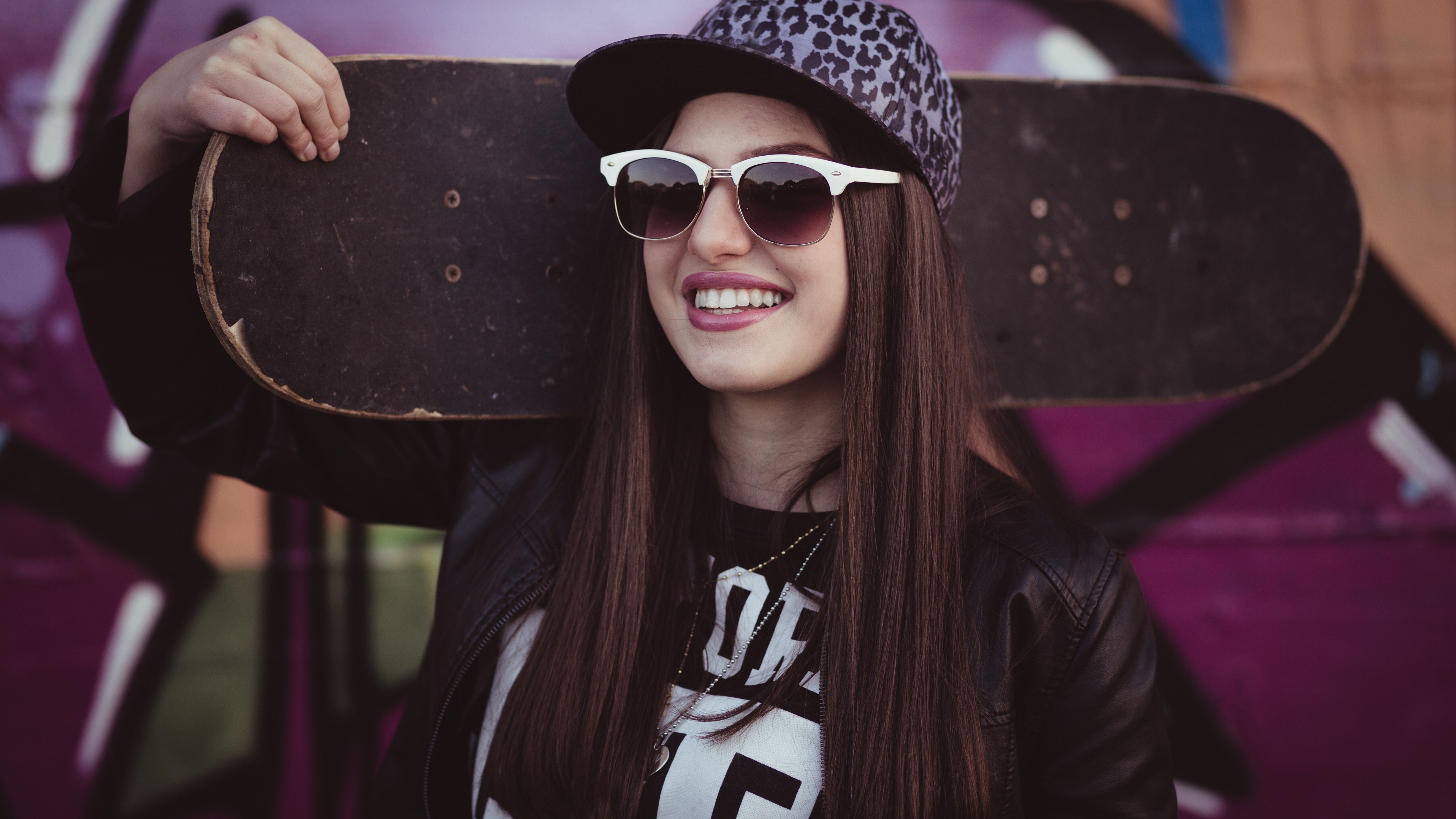 Skateboard Girl 5k HD 4k Wallpaper, Image, Background, Photo and Picture