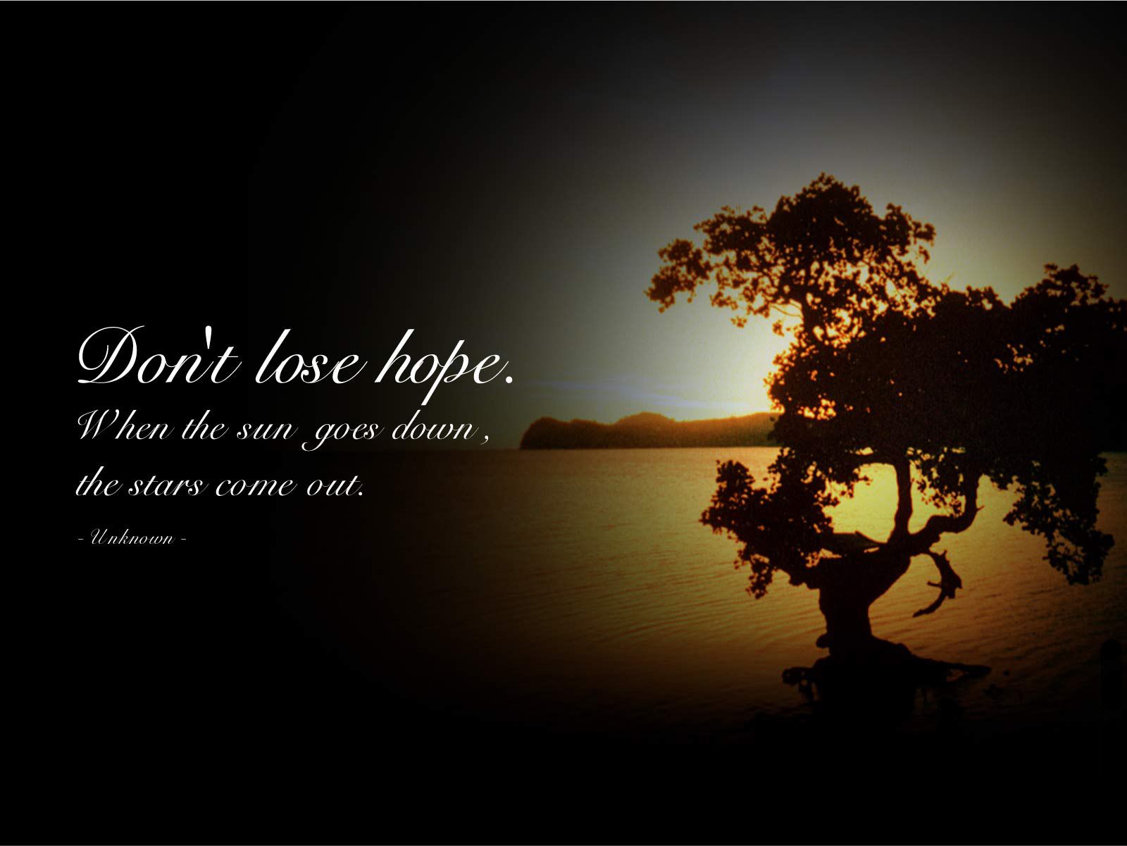 Hope Quotes Wallpapers - Wallpaper Cave