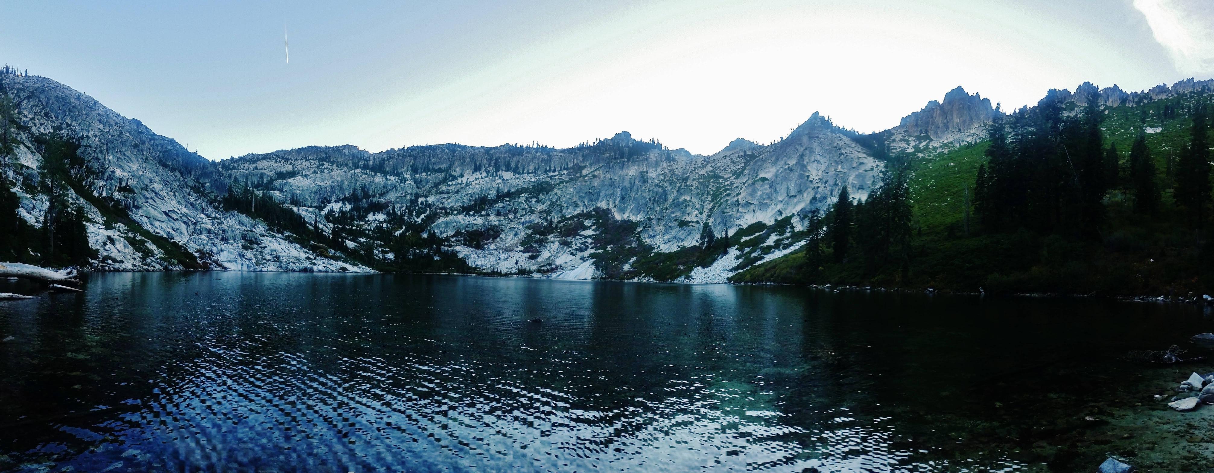 Big Bear Lake In The Trinity Alps Northern California