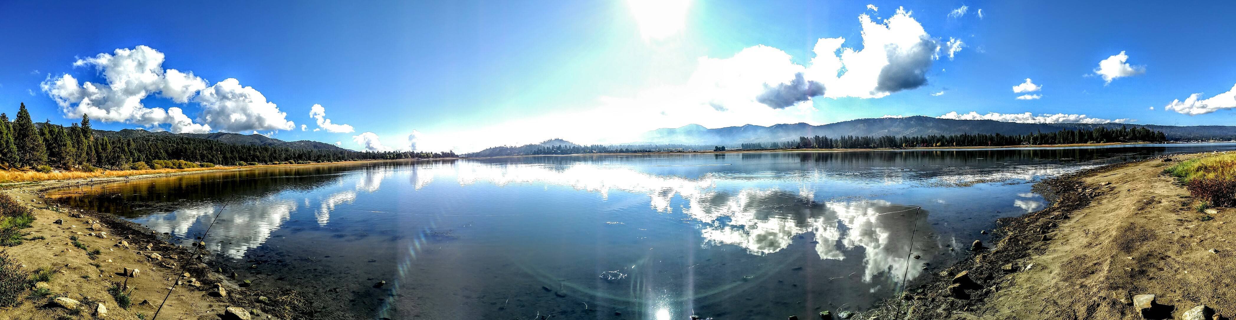 Big Bear Lake Ca Panoramic Wallpaper 4k Panoramic