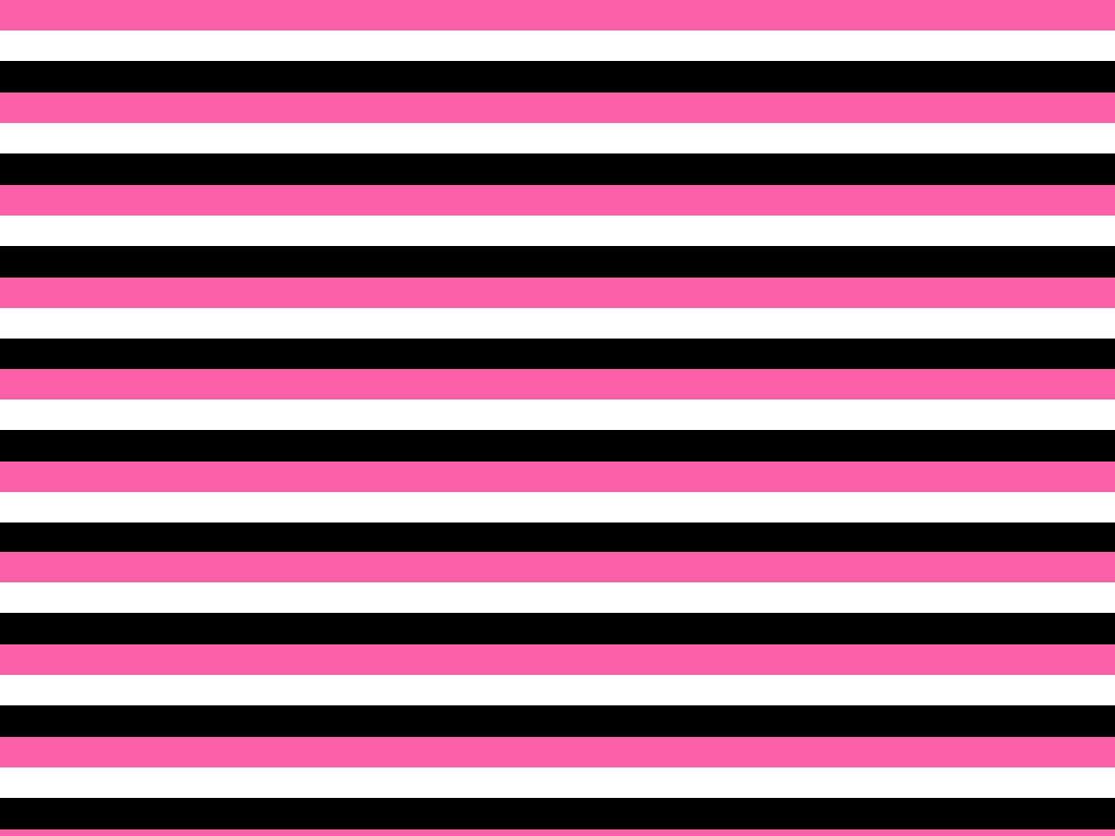 Pink and Black Stripe Wallpaper