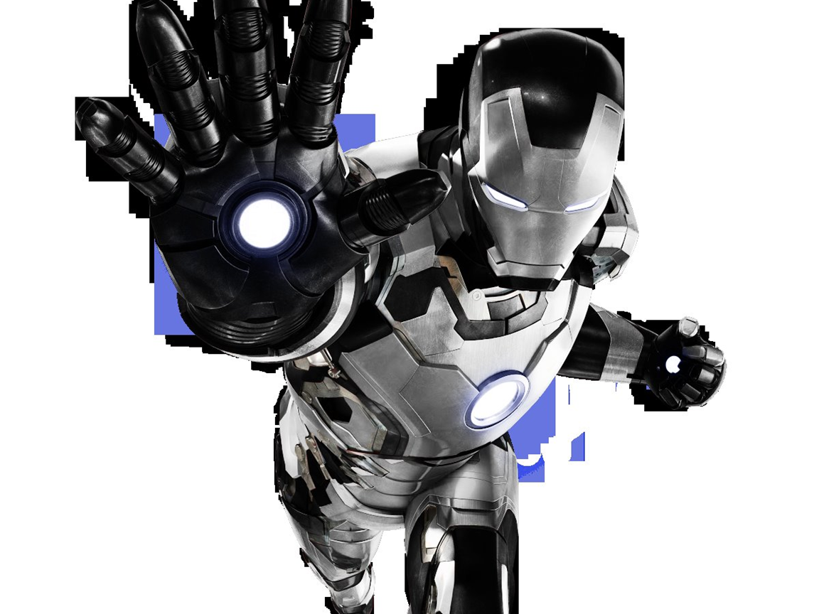 Iron Man Mk. 42 Black White Wallpaper By 666Darks Desktop Background