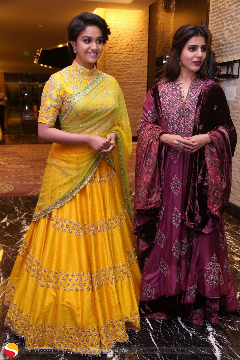 of Keerthi Suresh Snapped at Remo Telugu Movie Audio Launch, Keerthi Suresh Snapped at Remo Telugu Movie Audio Launch Photo